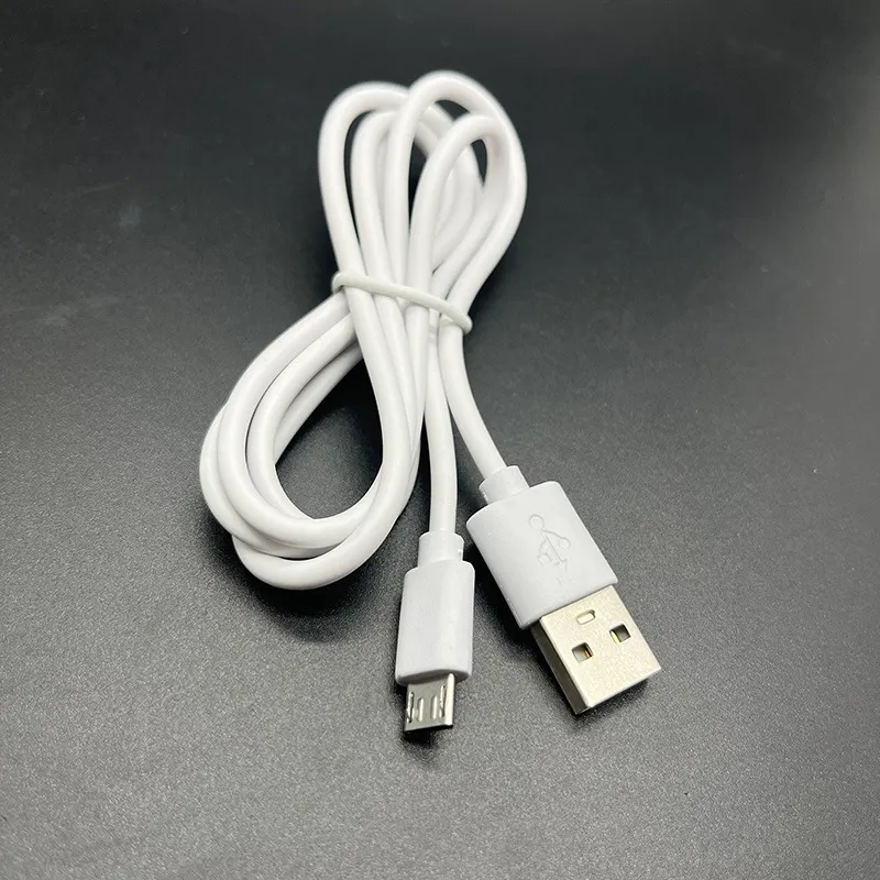 Fabrik Original Hochwertiges 2A Micro USB Kabel für Samsung Telefon Ladegerät Daten synchron isation V8 USB Kabel schwarz/weiß