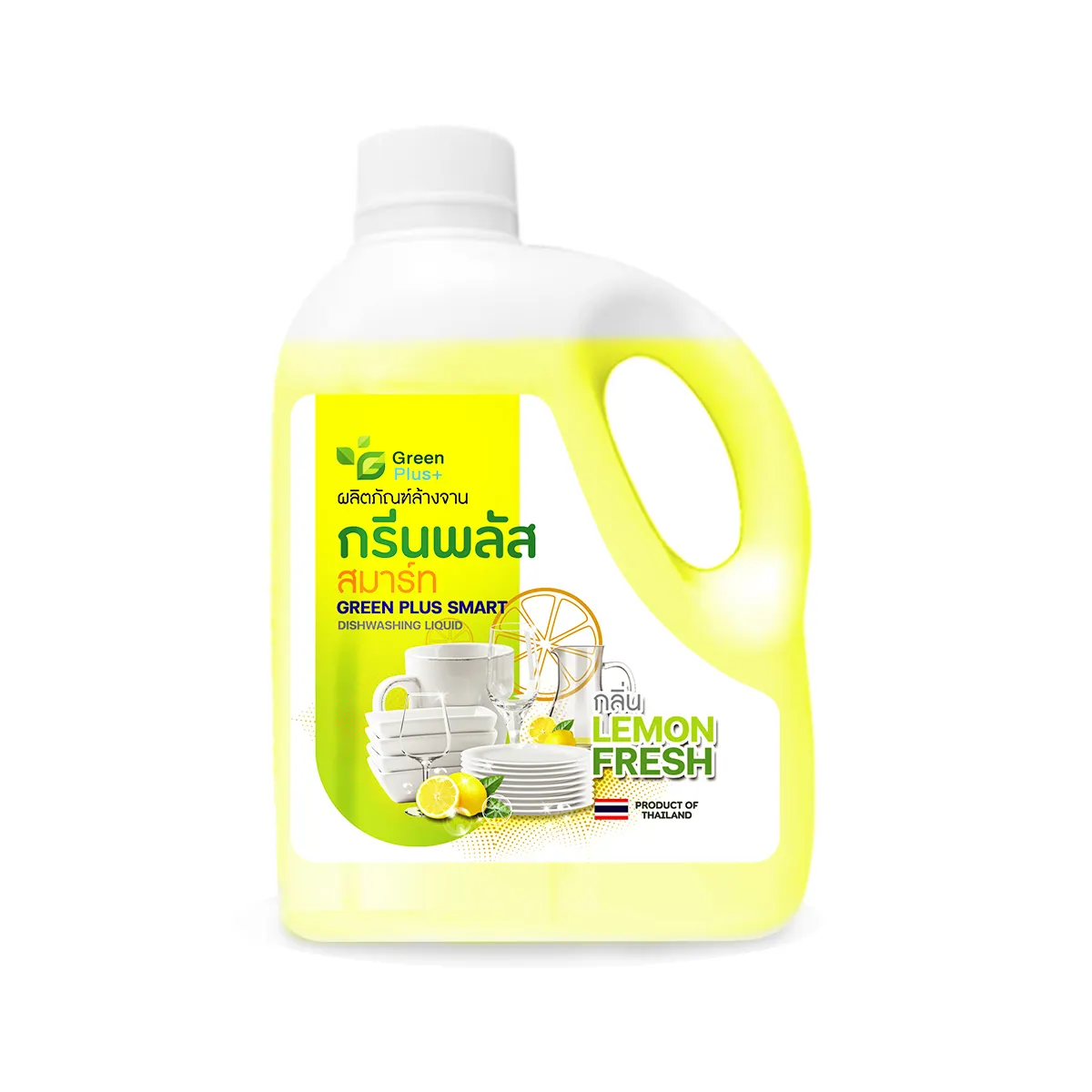 녹색 플러스 식기 세척 레몬 향기도매 태국에서 크기 1,000 ML 프리미엄 품질 식기 세척을 사용하기 쉬운