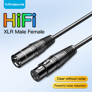 HiFi声音3.5毫米Aux RCA公同轴音频电缆AUX XLR插孔适配器Y分路器，适用于手机MP3平板扬声器-适用于声音设备 - Product Image 5