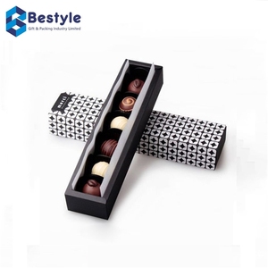 矩形印刷300克纸盒包装巧克力包装盒 - Product Image 4