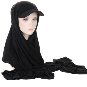 Hồi giáo phụ nữ hijab Hat Cap khăn hat với vành Sun Visor thể thao hiện đại hijab cho phụ nữ cho mùa hè - Product Image 6
