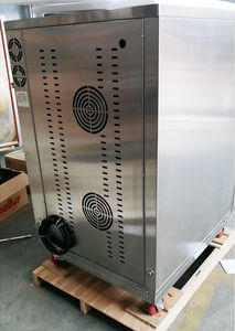 10 tepsi elektrikli sıcak hava sirkülasyonu konveksiyon fırın ekmek ekmek makinesi büyük pişirme fırını - Product Image 4