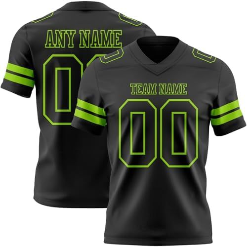 Noir-noir et vert néon