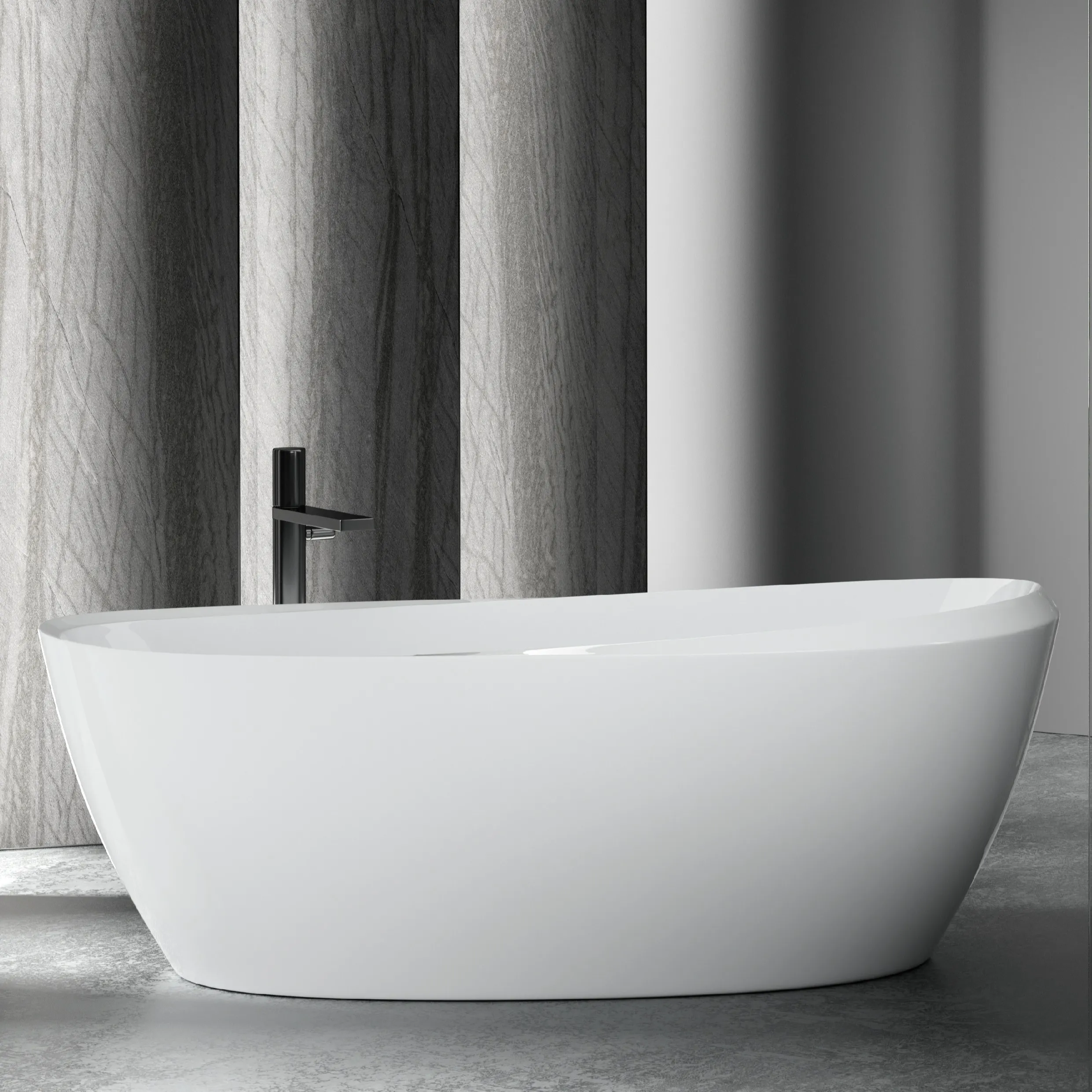15YRS OEM/ODM Experiencia Precio barato de fábrica Bañera con bañera de masaje acrílica clásica Whirlpool