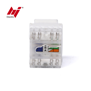 Cat6 RJ45 Keystone Jack Nữ Coupler Chèn Snap-in Kết Nối Ổ Cắm <span class=keywords><strong>Adapter</strong></span> Cổng - Product Image 4
