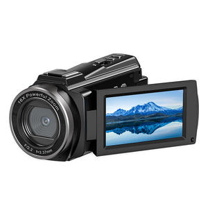 Filmadora com câmera de vídeo com tela sensível ao toque HDV255 Gravador de câmera digital HD 16X Filmadora com zoom digital com Wi-Fi