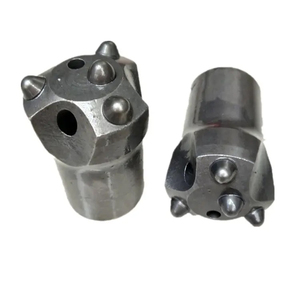 Tungsten Carbide <strong>Button</strong> 7 11 12 Degree Taper Ball Tooth Drill <strong>Bit</strong> 60mm Six-tooth Drill <strong>Bit</strong> for Hard Rock - Product Image 1