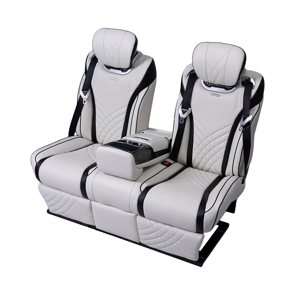 Ajustador de altura para asiento de coche, asiento eléctrico Universal para carreras, masaje de aire de ventilación, para furgoneta