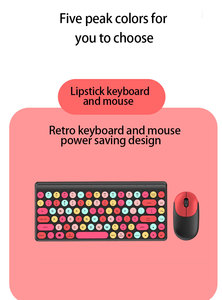 Custom Colorful Gaming <strong>Keyboard</strong> <strong>Mouse</strong> Combos Mini <strong>Computer</strong> <strong>Mouse</strong> and <strong>Keyboard</strong> Gaming Wireless - Product Image 6