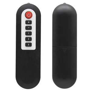 High Standard Black Matte ABS Case 5/6 Buttons <strong>IR</strong> Type <strong>Remote</strong> Control Model for Fan Control - Product Image 1