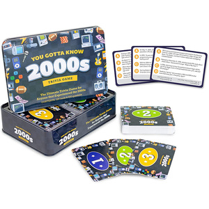 Design Blue Tin Box <strong>Question</strong> Cards Game Custom <strong>Question</strong> Cards Game Custom <strong>Question</strong> Tin Box Game Cards - Product Image 1