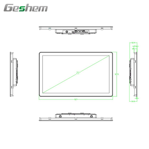 21&quot; Embedded Industrial Touch Screen Panel Pc Win7 Win10 <strong>Linux</strong> <strong>Computer</strong> J1900 Capacitive Embedded Wifi BT Waterproof - Product Image 5