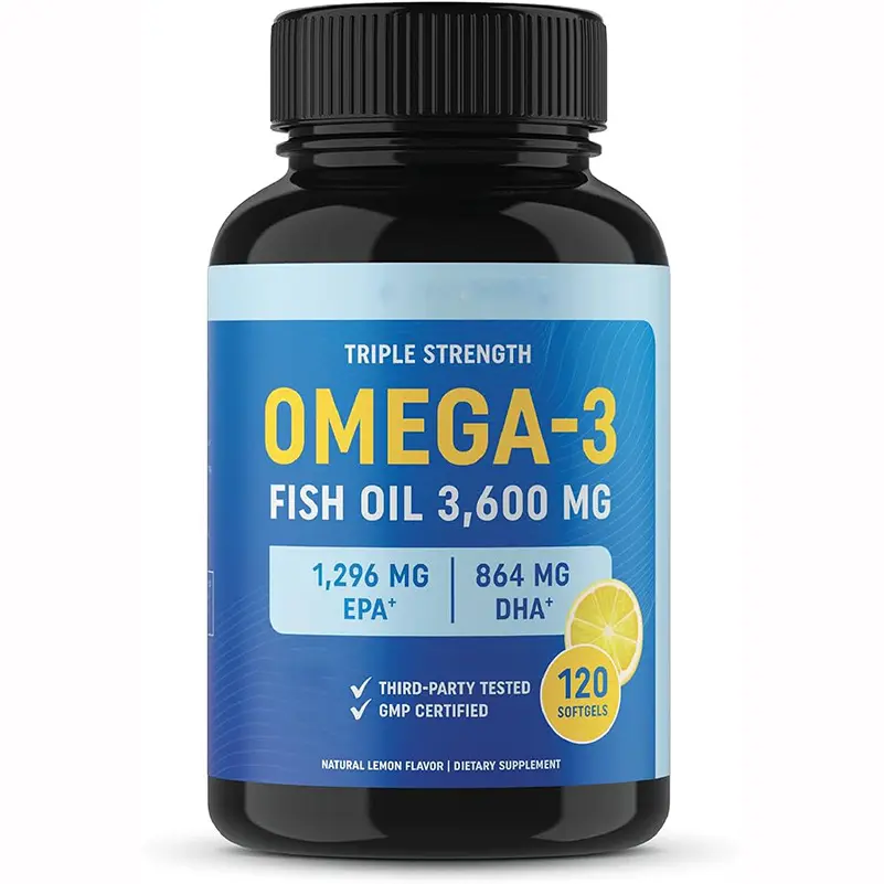 Private Label Supplement Manufacturer China Gmp Factory Fish Oil Omega 3 Softgel 500mg Oem Odm Omega 3 Chewable Soft Capsule
