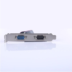 Tarjeta serie PCI-E dual de 9 pines con puerto multipuerto Adaptador RS232 DB9 Serie PCI Express-en stock - Product Image 2