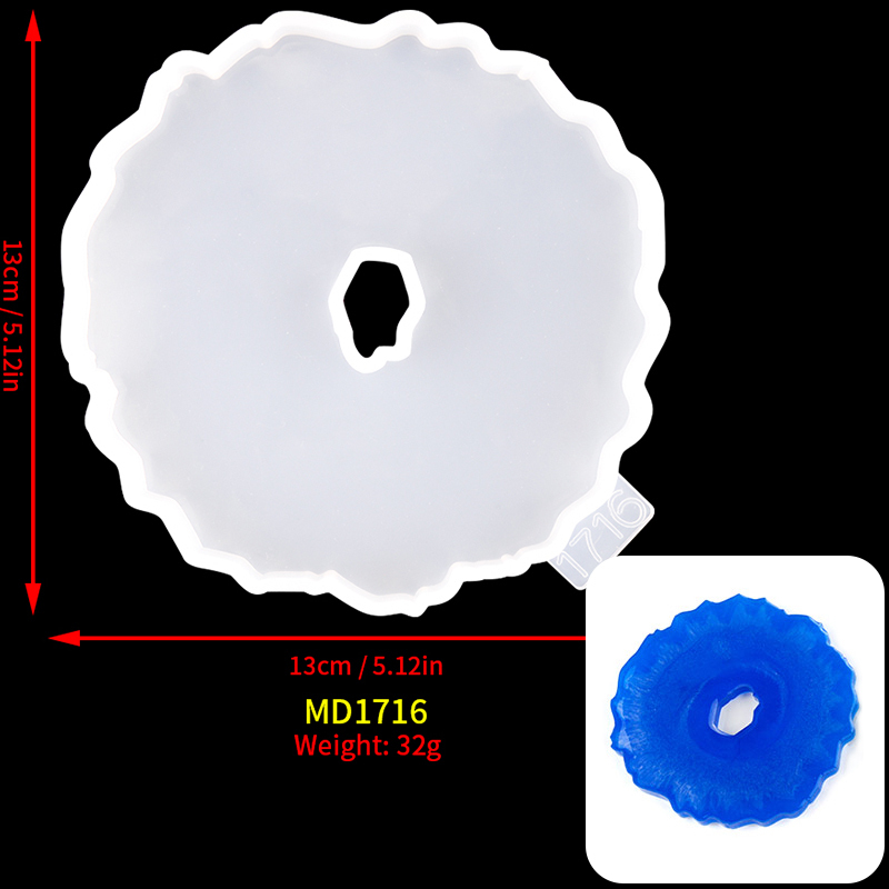 MD1716 Stampo per sottobicchieri bianco