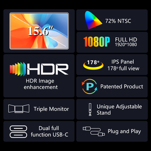 2025Technology Trends <strong>Multi</strong> <strong>Monitor</strong> Dual Screens for Laptop Compatible With Multiple <strong>Systems</strong> - Product Image 4
