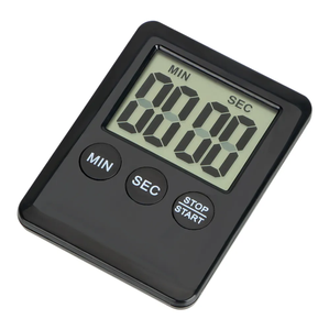 2025 sveglia quadrata grande schermo digitale LCD con magnete Count up conto alla rovescia sottile semplice moda cucina Timer di cottura - Product Image 1