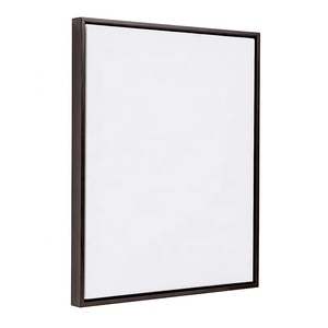 Custom PS Polystyrene Plastic Canvas Painting <strong>Frame</strong> Wall Art 1-1/<strong>4</strong>&quot; Deep Floater <strong>Frame</strong> 5x7 6x8 <strong>8x10</strong> 11x14 Canvas Floating <strong>Frame</strong> - Product Image 3