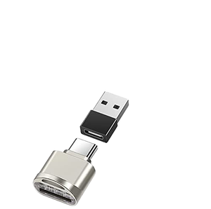 迷你通用串行总线C型3.0 Otg适配器微型通用串行总线Sd/tf卡读卡器适用于手机苹果笔记本电脑智能手机 - Product Image 3