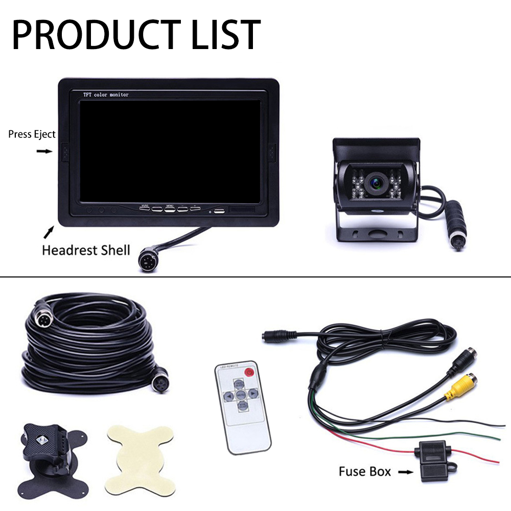 Moniteur 7 pouces *1 + Caméra *1