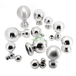 手すりトップ装飾ボールステンレス鋼工場卸売カスタムカラー金属ボールアクセサリー - Product Image 4