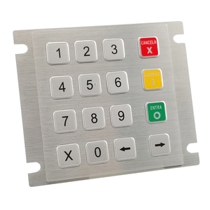 Factory Wholesale 4X4 Numeric Ttlock Nfc Access Control Ip68 Metal Keypad Wiegand with 16 <strong>keys</strong> - Product Image 3