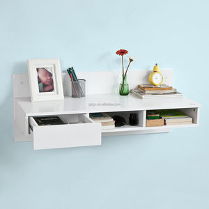 Modern Adjustable Floating Wall Mounted <strong>Computer</strong> Desk <strong>Multi</strong> <strong>Function</strong> Folding Wall <strong>Table</strong> Home Office Use Wooden Wall Mounted Desk - Product Image 3