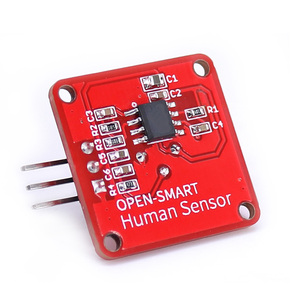 Modulo rilevatore sensore di movimento piroelettrico a infrarossi PIR OPEN-SMART per Arduino