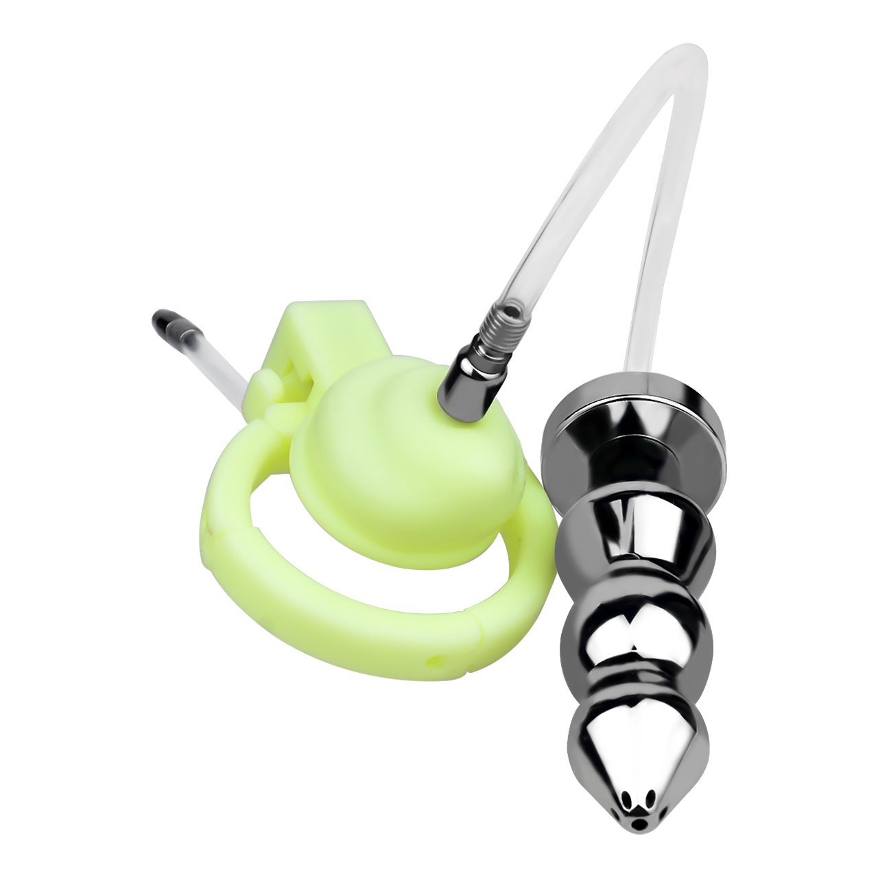 FRRK-3255 cage + cathéter + gros plug anal