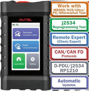 2024 Autel MaxiFlash XLink J2534 herramienta remota experta ECU dispositivo de programación funciona con PC teléfono móvil Autel Ultra MS919 MS909 - Product Image 1