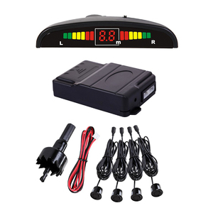 Detector de Radar de respaldo inverso para coche, cámara de aparcamiento con 4 sensores Sensorsr