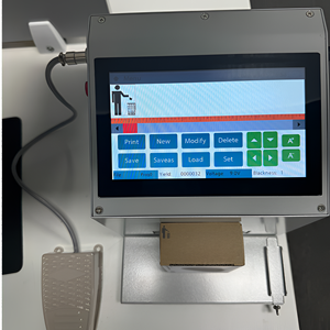 High-Speed Desktop <strong>Coding</strong> Machine T1 - EAN13/QR Code Variable Data, 0-40&#8451; Operating Temperature