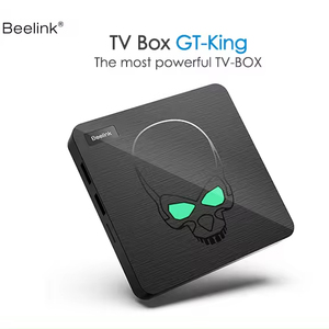 Yüksek performans 8k amlogic s9android android 9 tv kutusu Hexa çekirdekli wifi 6 DDR4 4GB 64gb akıllı set top box GT KING - Product Image 2