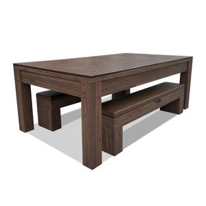 Suitable <strong>3</strong> in 1 MDF <strong>Multi</strong> <strong>Function</strong> <strong>Table</strong> <strong>with</strong> Bench Indoor Entertainment - Product Image 2