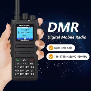Baofeng DM-1701A <strong>DMR</strong> Radio Walkie Talkie 5W Dual Band Portable Woki-Toki Open GD77 UHF/VHF Analog &amp; Digital Two Way Radios - Product Image 6