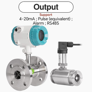 Fabrika fiyatı ile yüksek hassasiyetli 0.2% R 0.5% R 1% R dijital debimetre su sıvı gaz türbin akış ölçer - Product Image 5