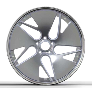 VIP风格深唇锻造合金车轮5x112/5x120 PCD 17-20英寸新汽车轮辋，适用于本田野马，适用于思域5x114.3