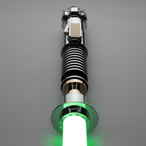 LGT Saberstudio Luke Skywalkerไลท์เซเบอร์เปลี่ยนสีได้ไม่จํากัดแกว่งเรียบโลหะKatanaดาบLED Light Upของเล่นสําหรับJedai