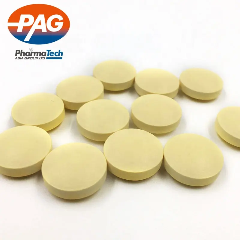 Vitamina b a granel natural da etiqueta privada suplemento do cuidado da saúde vitamina b-complexa tablet