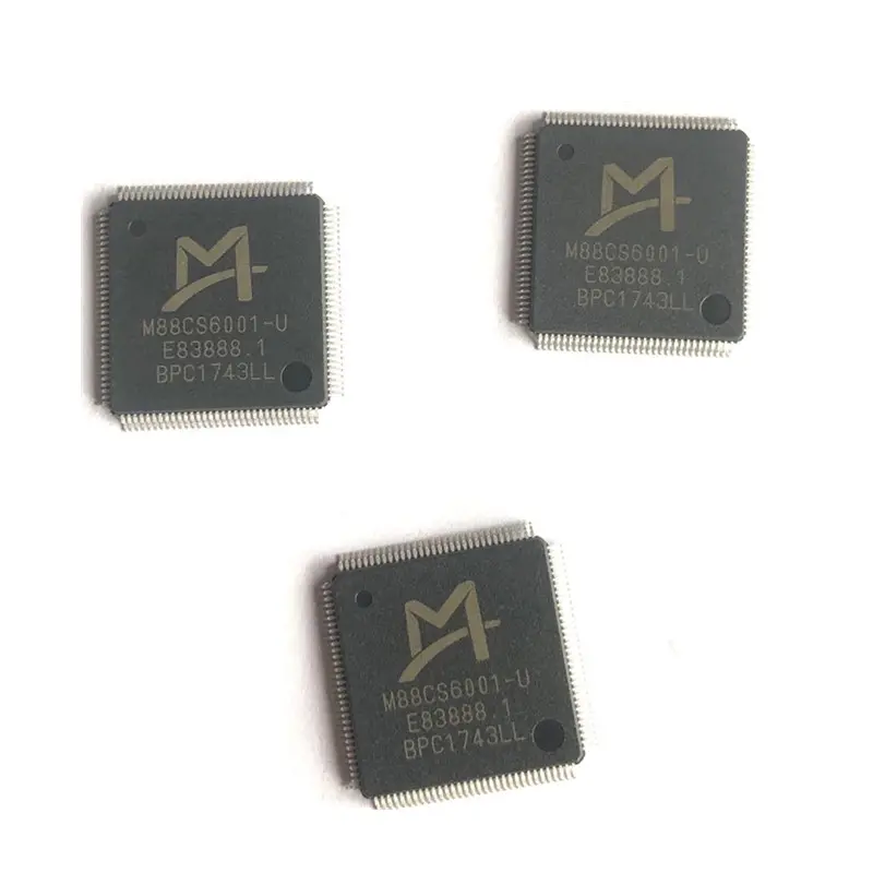 Chip de circuito integrado M88CS6001, M88cs6001-u, Original, nuevo y famoso Chip Ic estándar, bandeja de carrete, tubo, PH, trabajo Normal, 100%