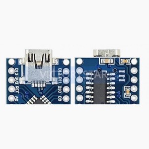ATmega168P development board compatible with Nano V3 ATMEG328P CH340 improved versionATmega168P Nano V3 ATMEG328 - Product Image 1