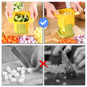 多功能厨房工具手压洋葱切片机食品切片机土豆黄瓜切片机切片机蔬菜 - Product Image 4