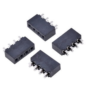 U Shape 5.08mm Single Row 8.9 Height 180 Degree Female <strong>Header</strong> - Product Image 2