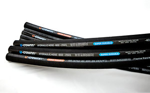SAE100 1SN/2SN/R1/R2 <strong>1</strong>/4&quot; to <strong>2</strong>&quot; Hydraulic <strong>Hose</strong> High Pressure Rubber Flexible Rubber Hydraulic <strong>Hose</strong>