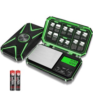 小型数字口袋秤1000g/0.1g高精度珠宝克秤称重珠宝香料药品硬币黄金药草