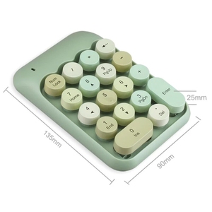 Miniteclado inalámbrico para ordenador portátil, teclado numérico de una sola mano, 2,4G, 18 teclas, para PC - Product Image 4