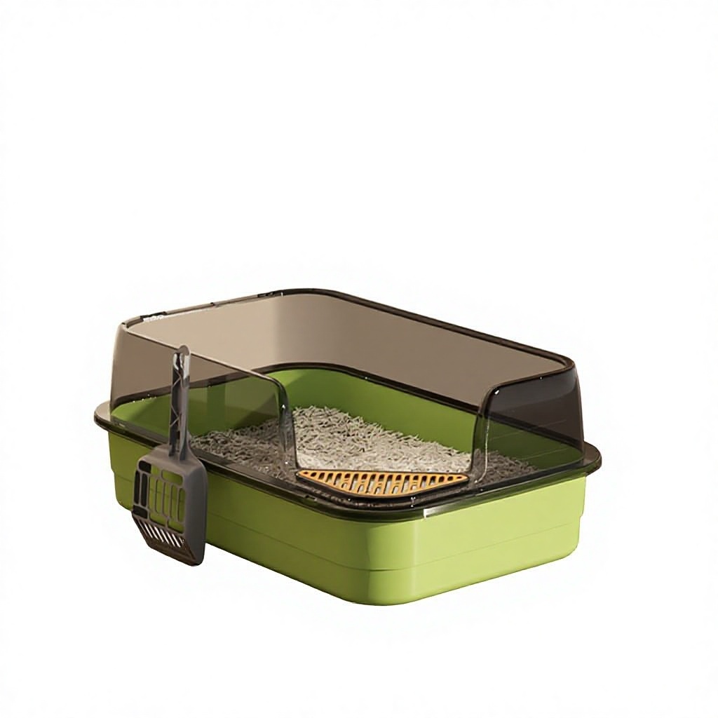 Caja cuadrada grande de 25 jin, color verde menta.