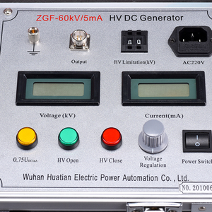 B ZGF 60kv 10mA Hv DC Generator DC Hipot Tester para equipos de prueba de alto voltaje DC - Product Image 5