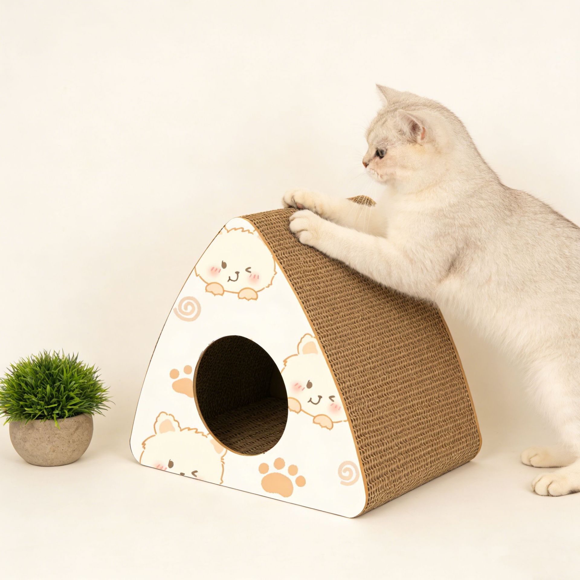 Custom cat scratching boards