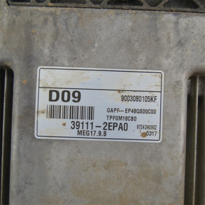 Genuine Used Car Engine Brain 39111-2ECE0 MEG17.9.8 <strong>Control</strong> Unit Computer Module ECM PCM for KIA <strong>K5</strong> K3 - Product Image 6